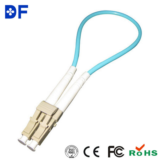 Om3 Multimode Fiber Optic MPO/MTP/Sc/LC Loopback Cable