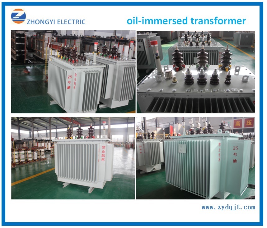 Oil Immersed Type Stepdown Distribution Three Phase Power Transformer