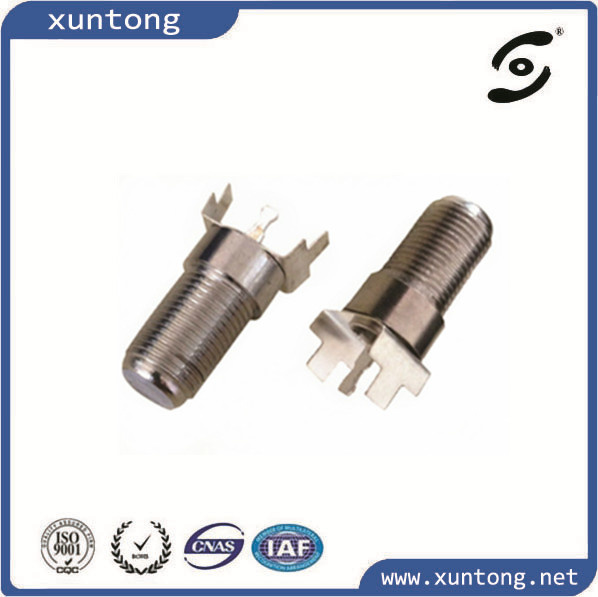F Female R/a PCB Mount Type-F Connector