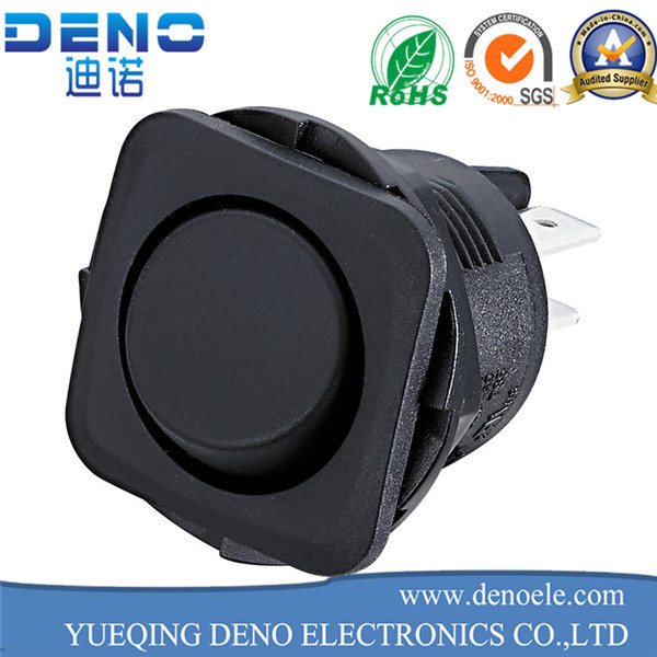 Pst Round Hole Square Bezel Illuminated Rocker Switch