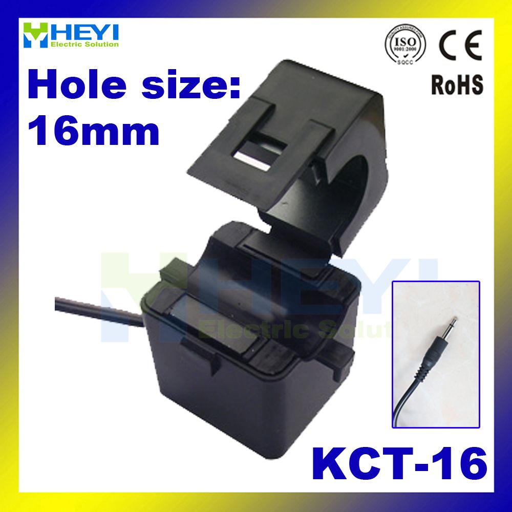 Kct-16 Split Core Current Transformer Clamp on with Aduio Plug