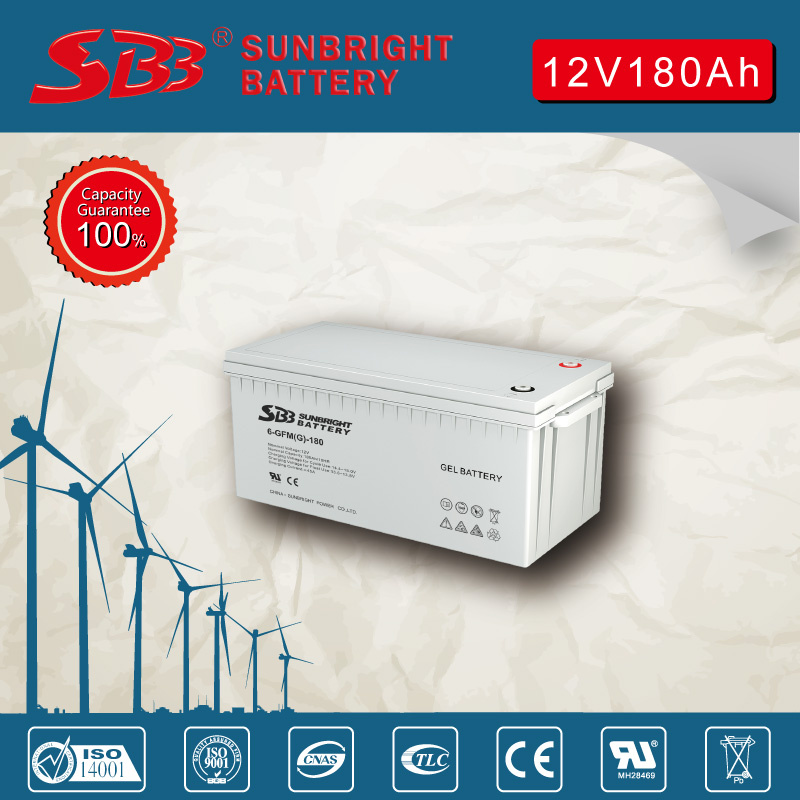 Gel Battery 12V180ah for Emergency Lighting