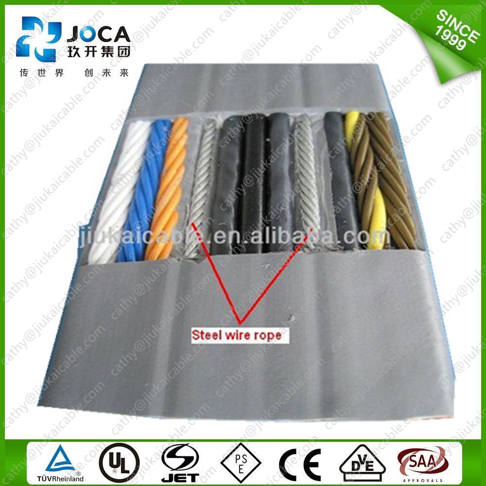 High Quality 24*1.0 VDE Multi-Core Travelling Elevator Cable 300/500V