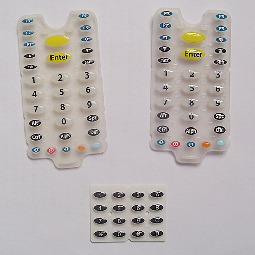 Epoxy/Print Silicone Rubber Keypad for Electronic Products