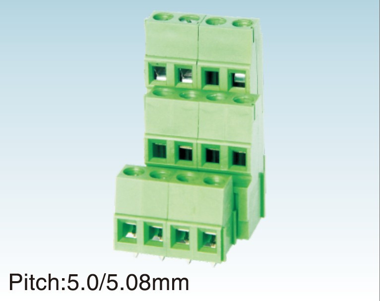 Rising Clamp Type of PCB Terminal Block (WJE3K500B/508B)