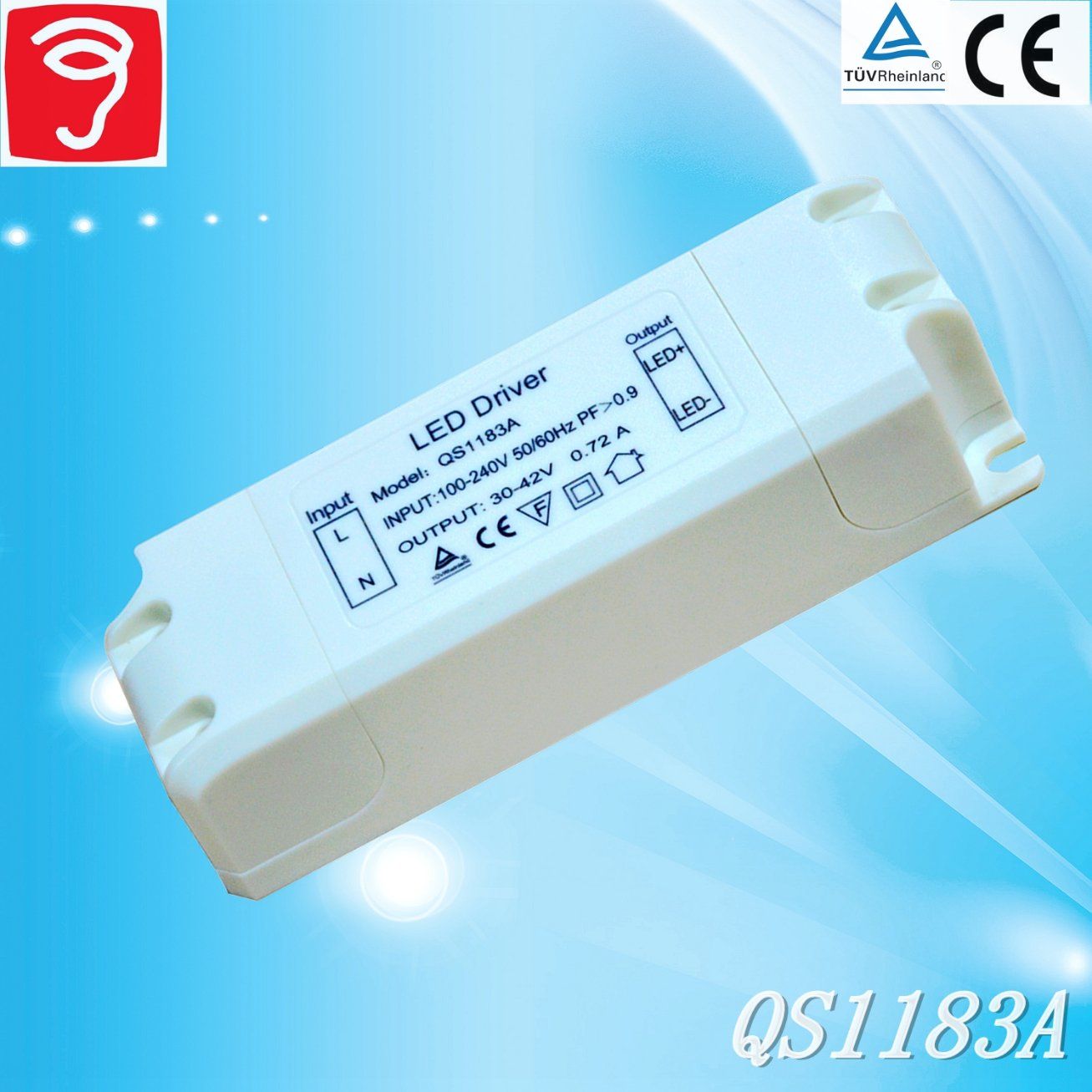28-34W Hpf Full Voltage Isolated LED Panel Light Transformer with Ce TUV QS1183A