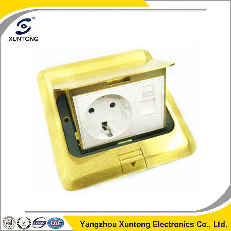 Manufacutre Us Standard Open Type Floor Socket