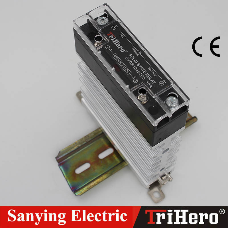 40A DIN Rail Mount DC Input Solid State Contactor