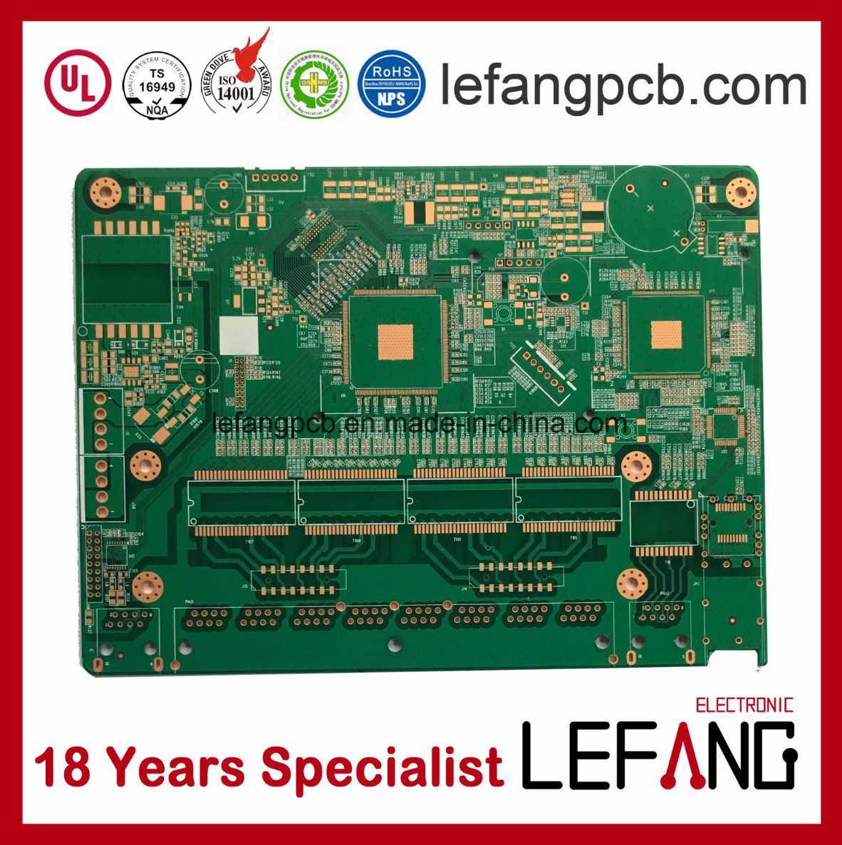 Multilayer Bare Printed Circuit Board Specialist