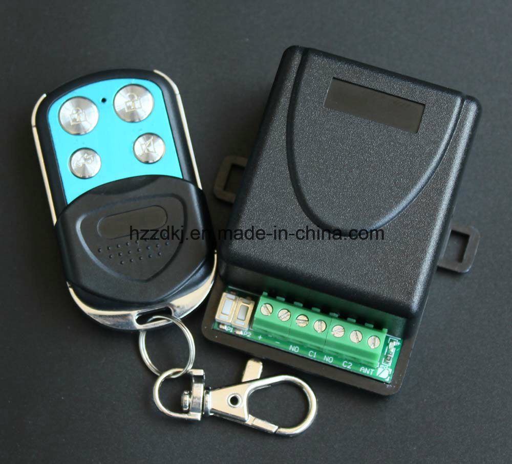 2 Channels Universal Receiver Work with Fixed Learning and Rollong Remote Control