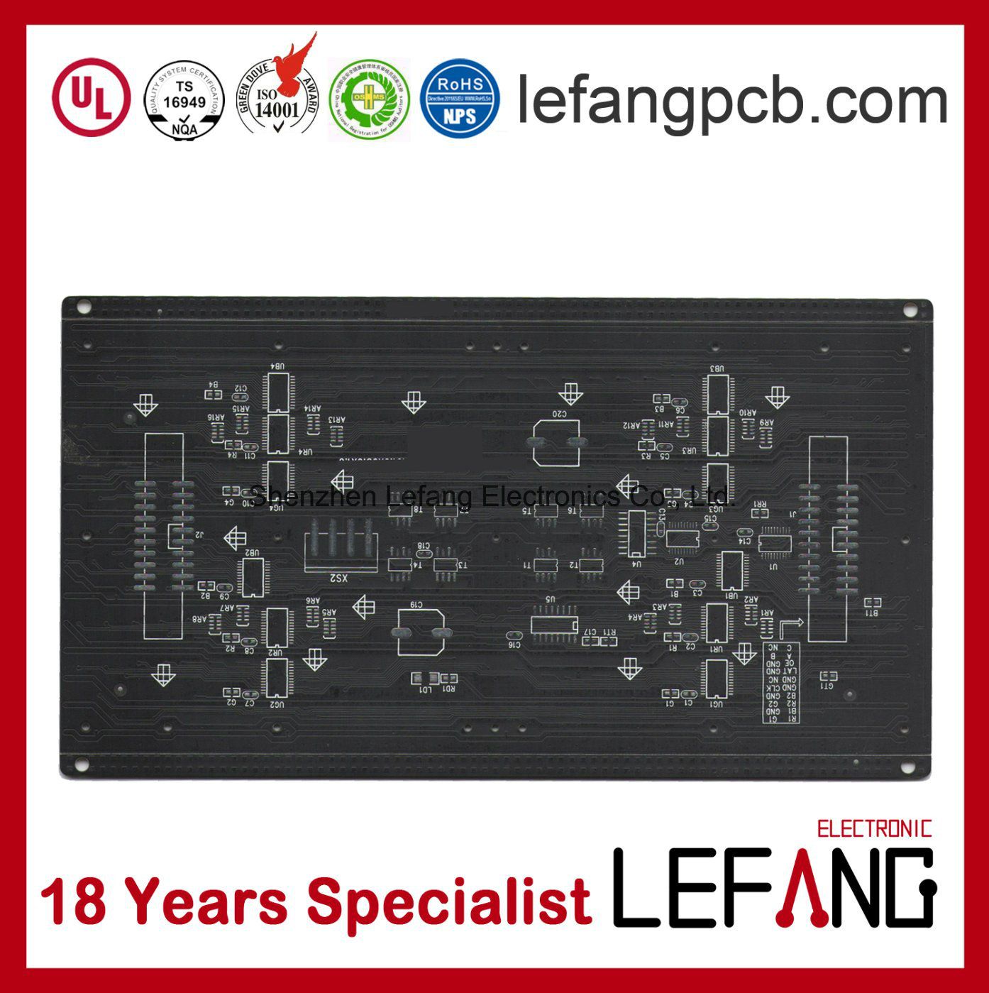 HASL Lead Free Circuit Board PCB for Consumer Electronics