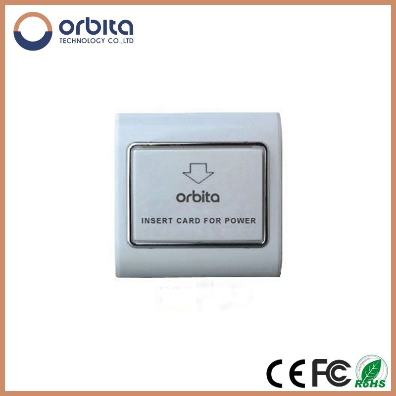 AC 120-240V, 30A RF Card Sensor Wall Mount/Socket Power Switch Hotel Energy Saving Switch