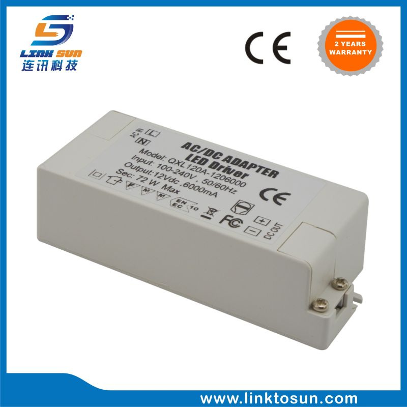 12V 6A Constant Voltage LED Power Supply Transformer