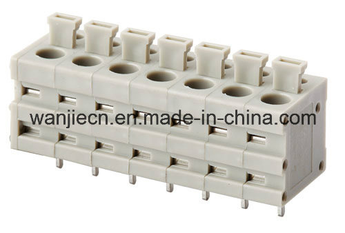 Best Selling PCB Spring Terminal Block (WJ211V-5.0mm)