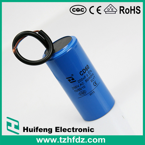 CD60 Starting Capacitor with Cable