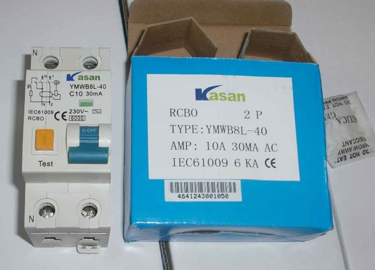 Residual Current Operated Circuit Breaker with Overcurrent Protection (Electro magnetic)