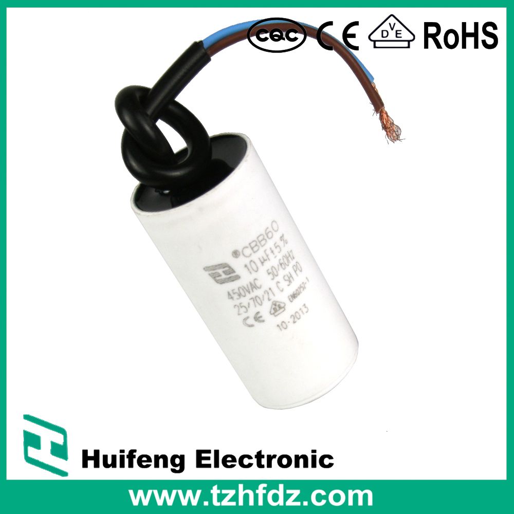 Cbb60 AC Motor Run Capacitor with CE UL