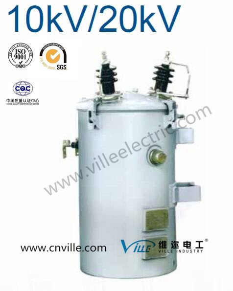 30kVA 20kv Single Phase Pole Mounted Distribution Transformer