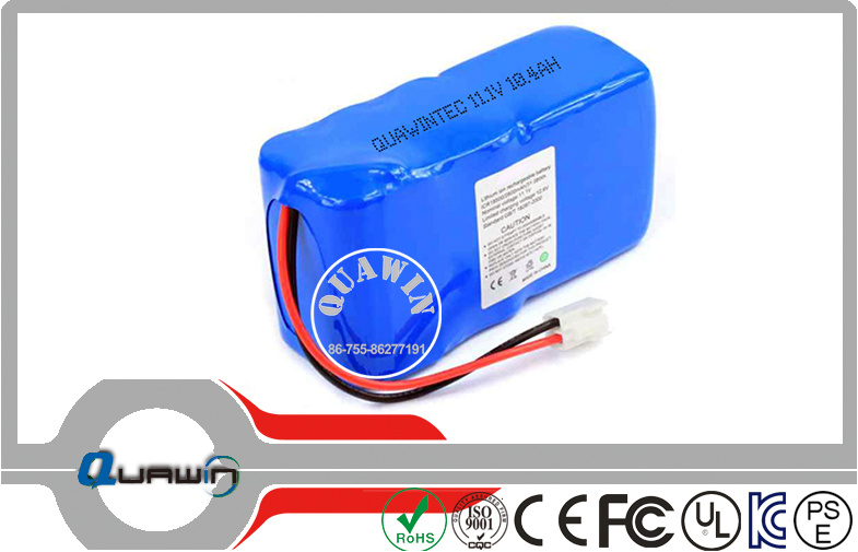 3s4p 11.1V 10400mAh Lithium Battery