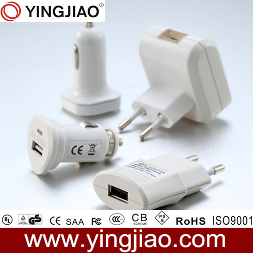 5V 2.1A 10W AC/DC USB Charger with CE
