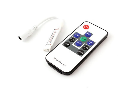Mini Wireless RF Remote SD 256g Card Controller for RGB Strips