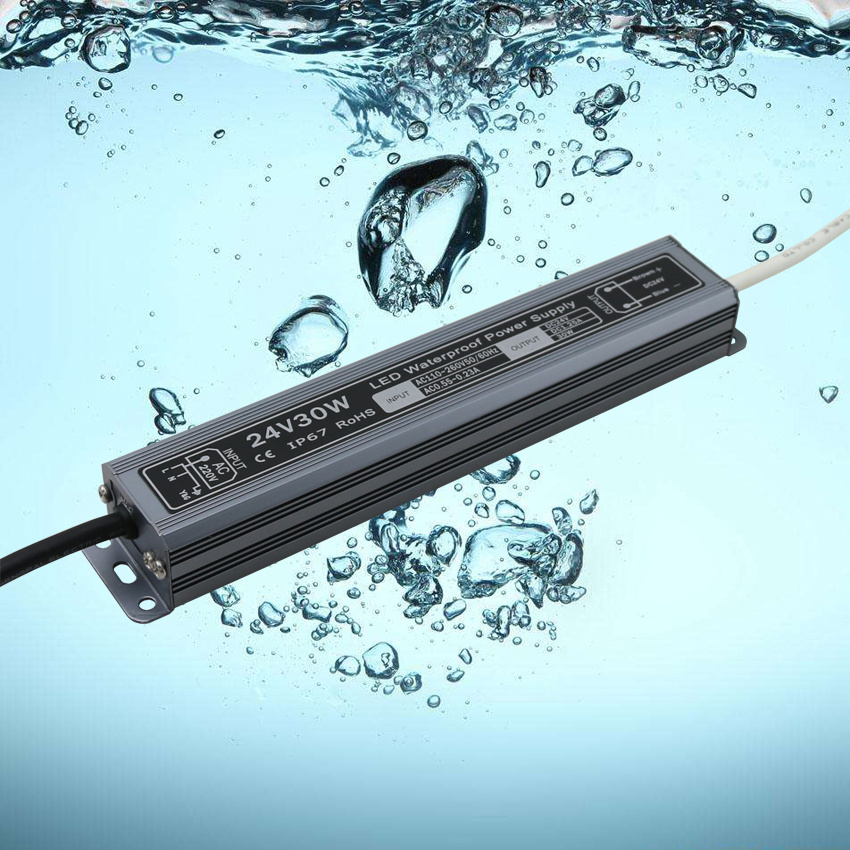 24V 1A Waterproof LED Power Supply with Ce RoHS Htl-Series