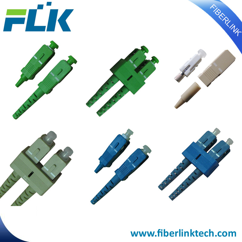 FTTH Singlemode Multimode Sc/APC Sc/Upc Fiber Optic Connector