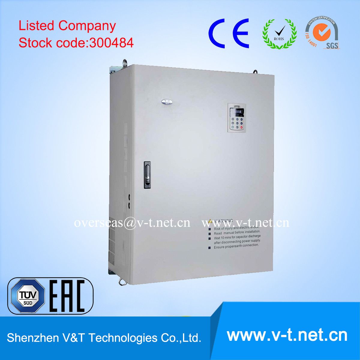 V&T V5-H AC Drive with High Frequency Performance Inverter
