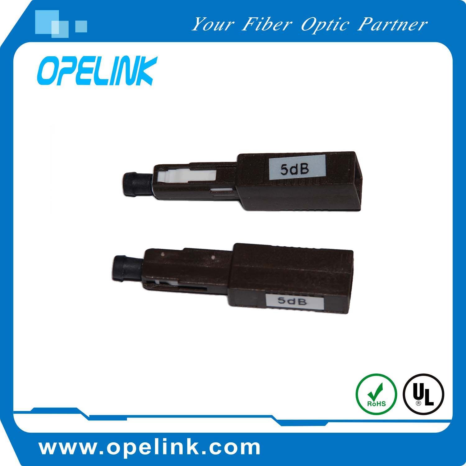 Mu/Mu-5dB Female-Female)Fiber Optic Fixed Attenuator