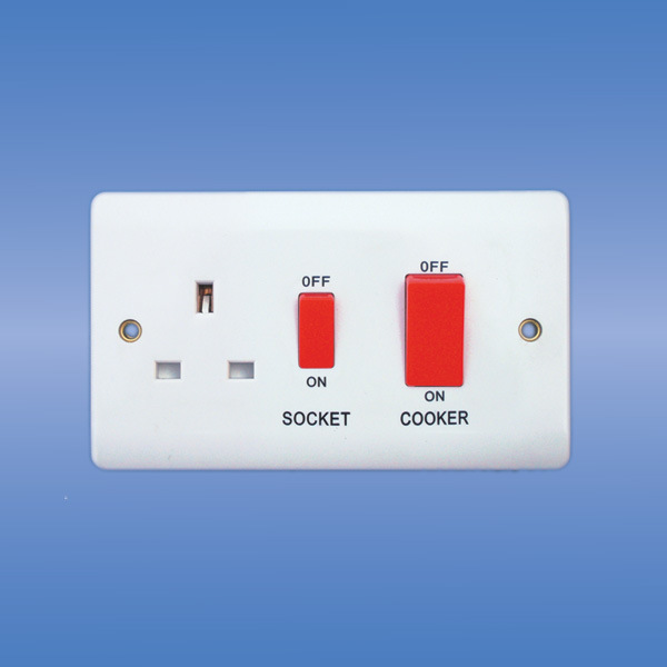 Wall Switched Socket (Cook Outlet)