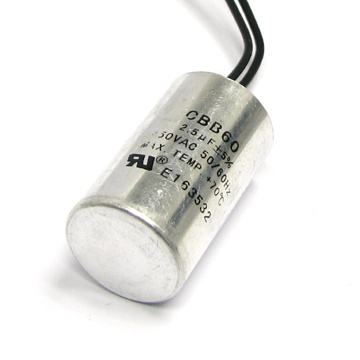 Cbb60 AC Motor Run Cable 450V 250V Film Capacitor