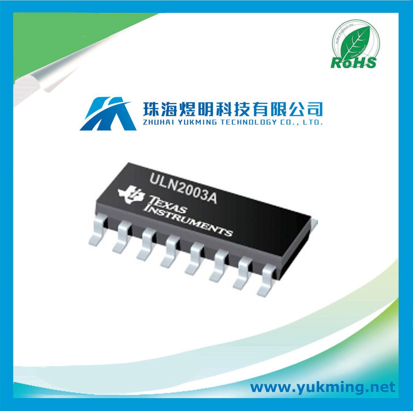 Transistor Uln2003an of Electronic Componenttexas Instruments