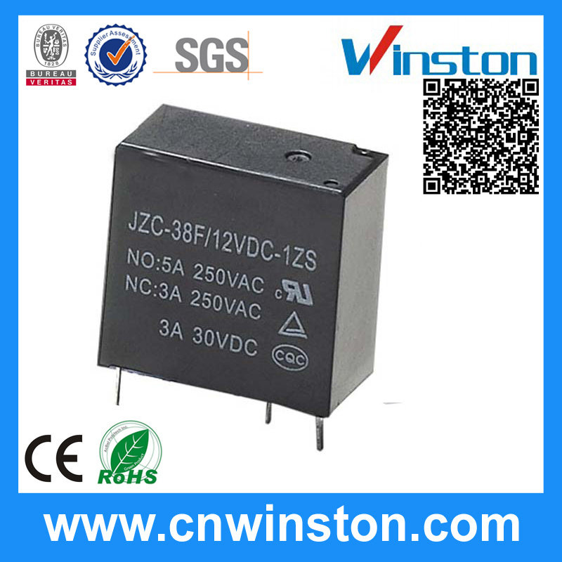 Jzc-38f Hot Selling PCB Relay with CE