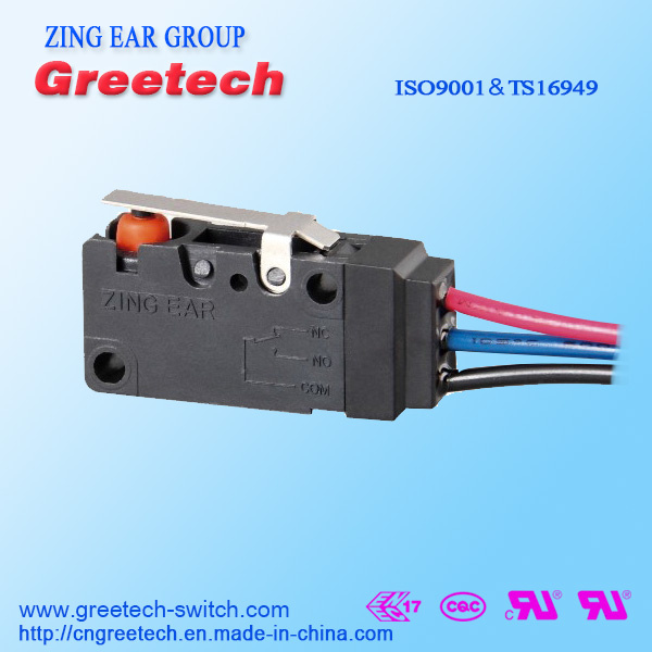 New Waterproof Design for Basic Micro Switch with Global Safety Approvals