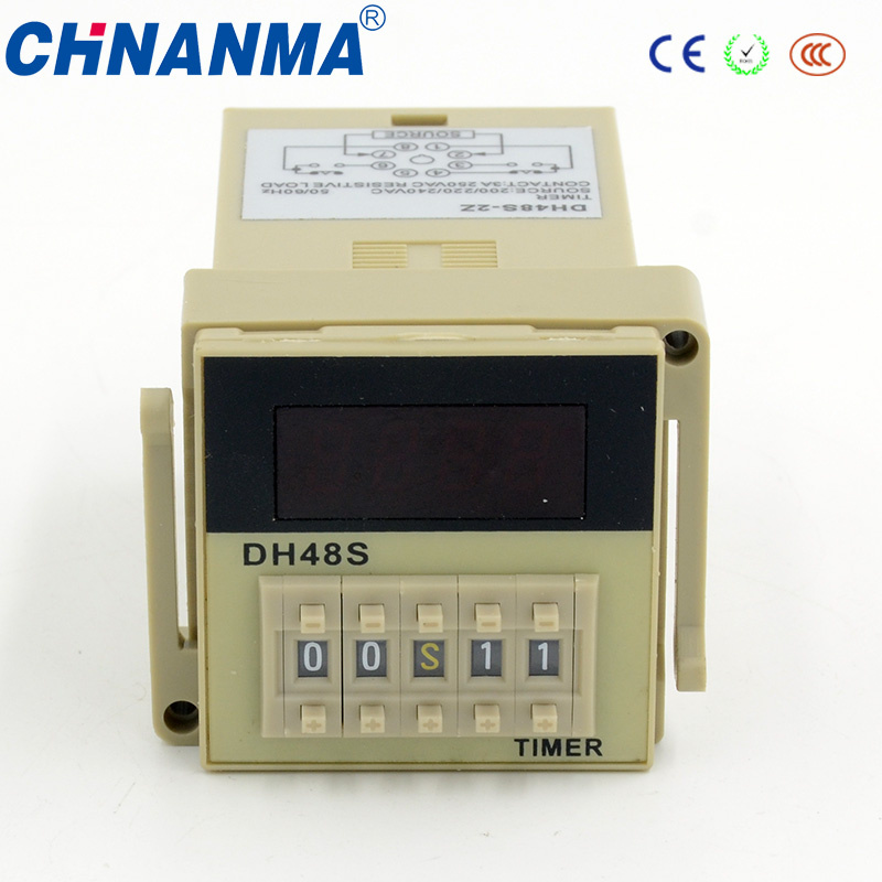 Dh48 Series Digital Display Counter Relay Electrical Equipment