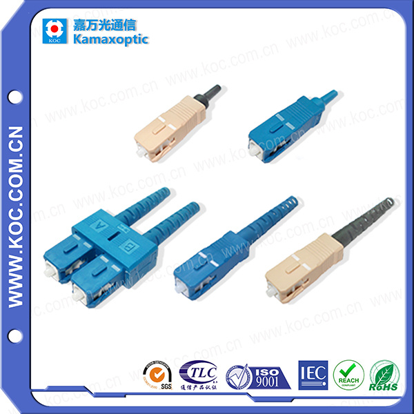 SC/PC Connector 0.9/2.0/3.0 Single-Mode and Multi-Mode Connector
