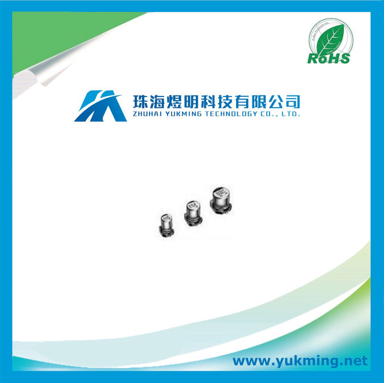 Electrolytic Aluminum Capacitor Uwt1e331mnl1GS of Electronic Component
