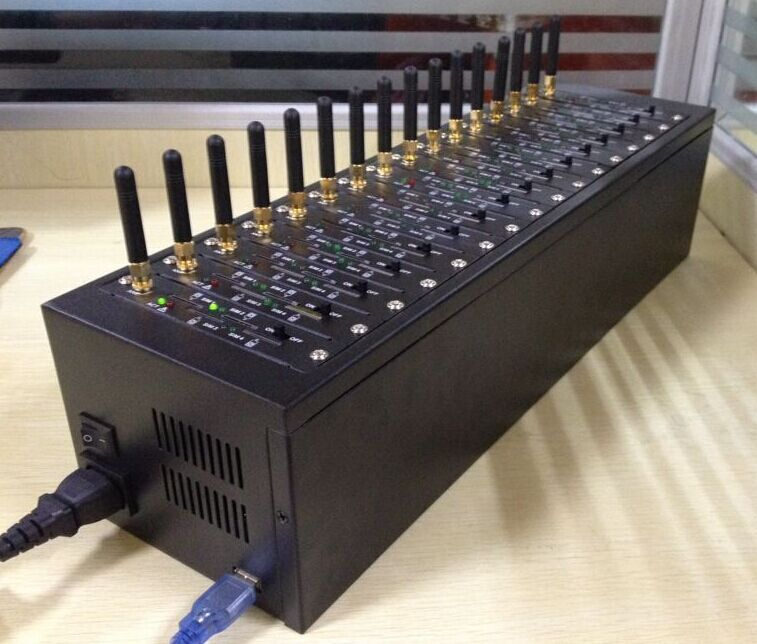 Ets 1664 GSM Bulk SMS MMS Modem with 16 Channel & 64 SIM Card