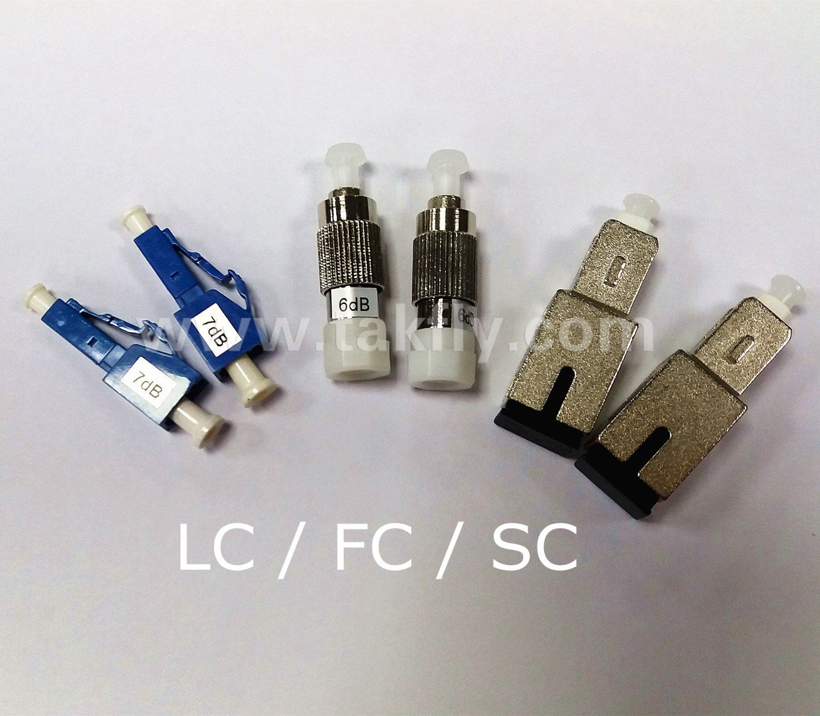 All Type 1-30dB Fixed Sc St FC LC Optical Attenuator