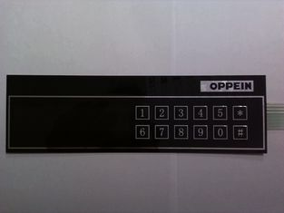 Flexible PC / Pet Waterproof Tactile Membrane Switch Keyboard