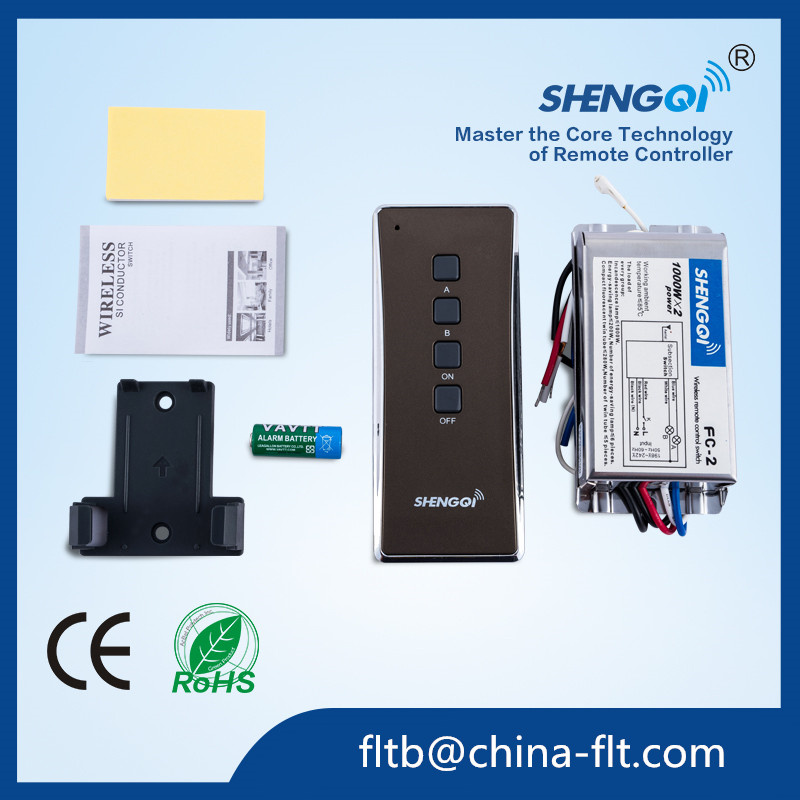 FC-2 2 Channels Remoted Control for Home with Ce
