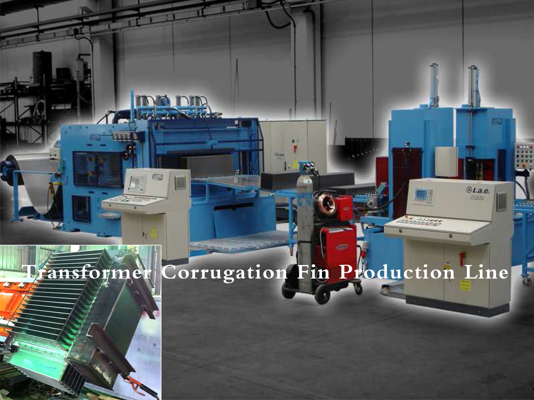 Transformer Corrugation Fin Production Line Power Supply