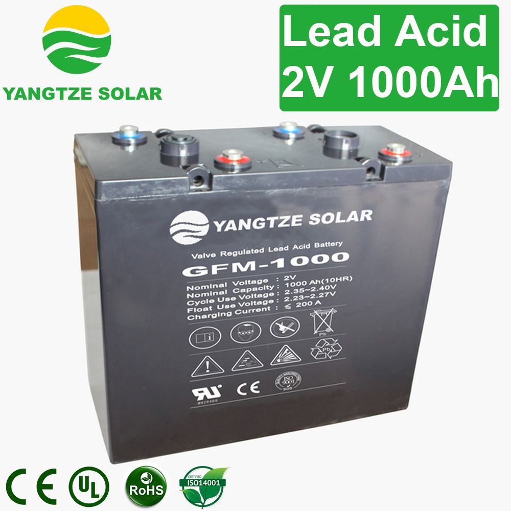 Cheapest 2 Volt 1000ah Lead Acid Battery