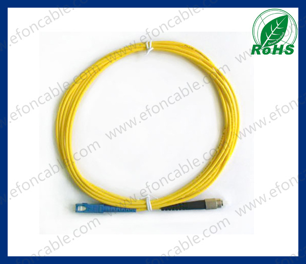 Fiber Optic Jumper Patch Cord Single Mold