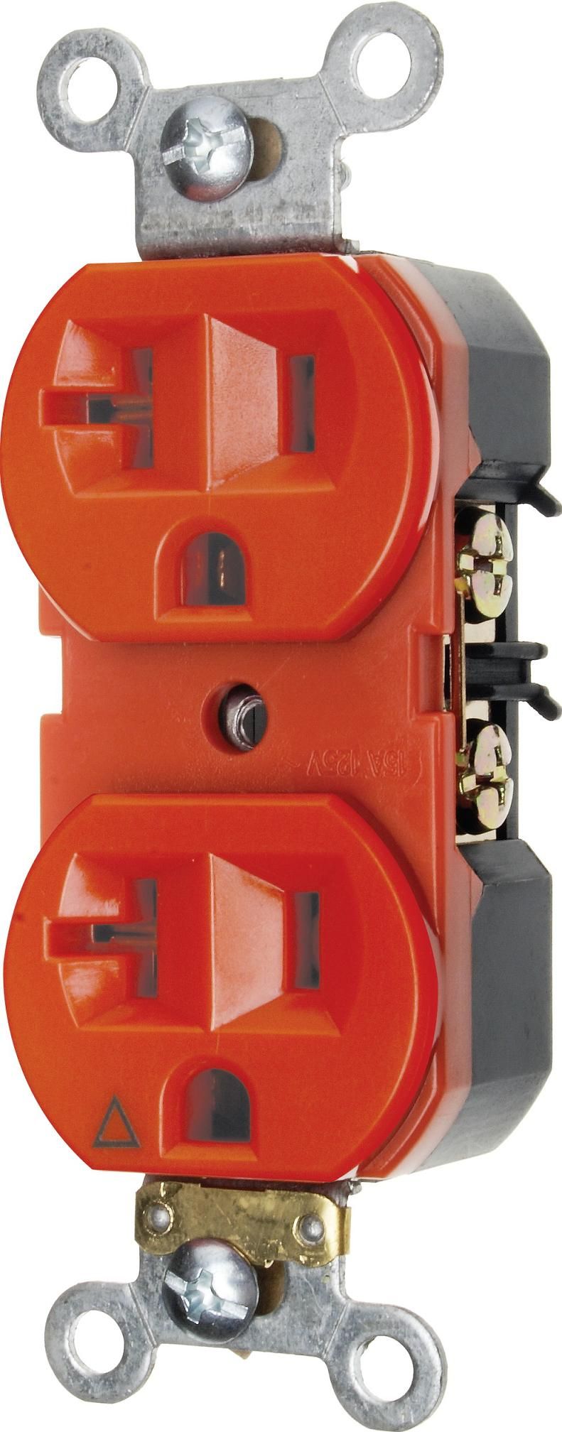 Straight Blade Hospital Grade Duplex Receptacle,