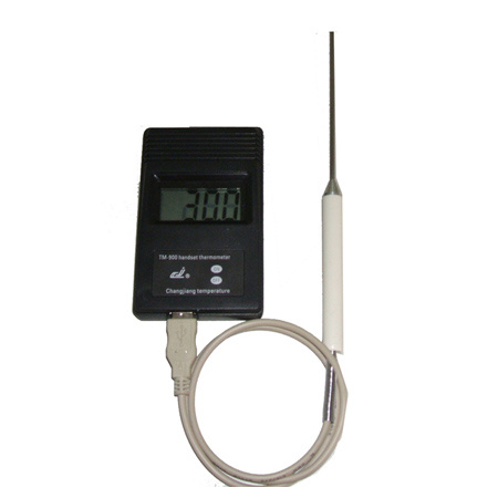 Thermometer (TM-900) with LCD Display by Hand