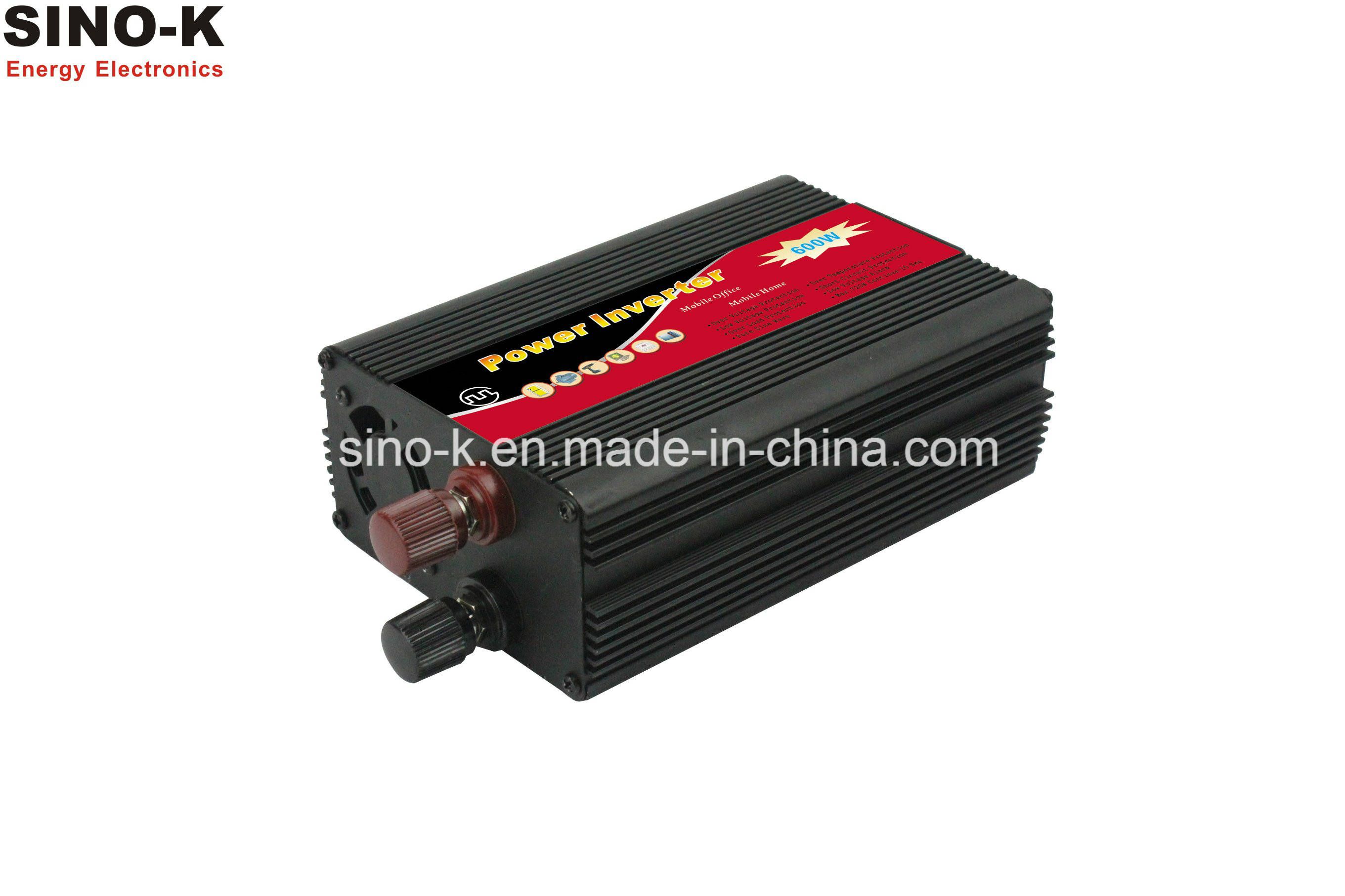 Working Silently Micro Modified Sine Wave Power Inverter 600W DC to AC