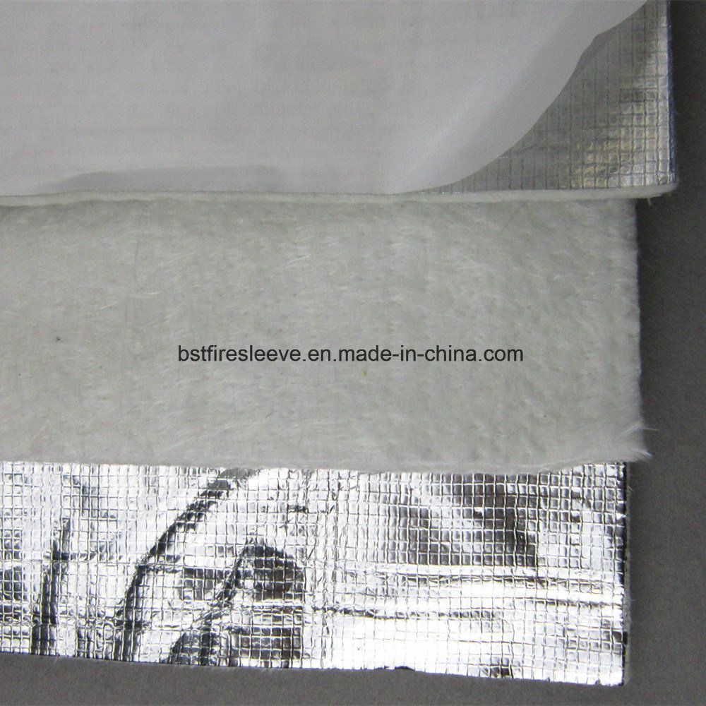 Silica Thermal Insulation Felt Roll Wool Mat with Aluminum