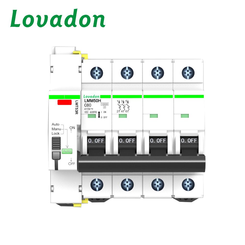 4p 10A 16A 20A 25A 32A 40A 50A 63A RCCB with Wireless Remote Control WiFi Residual Current Circuit Breaker