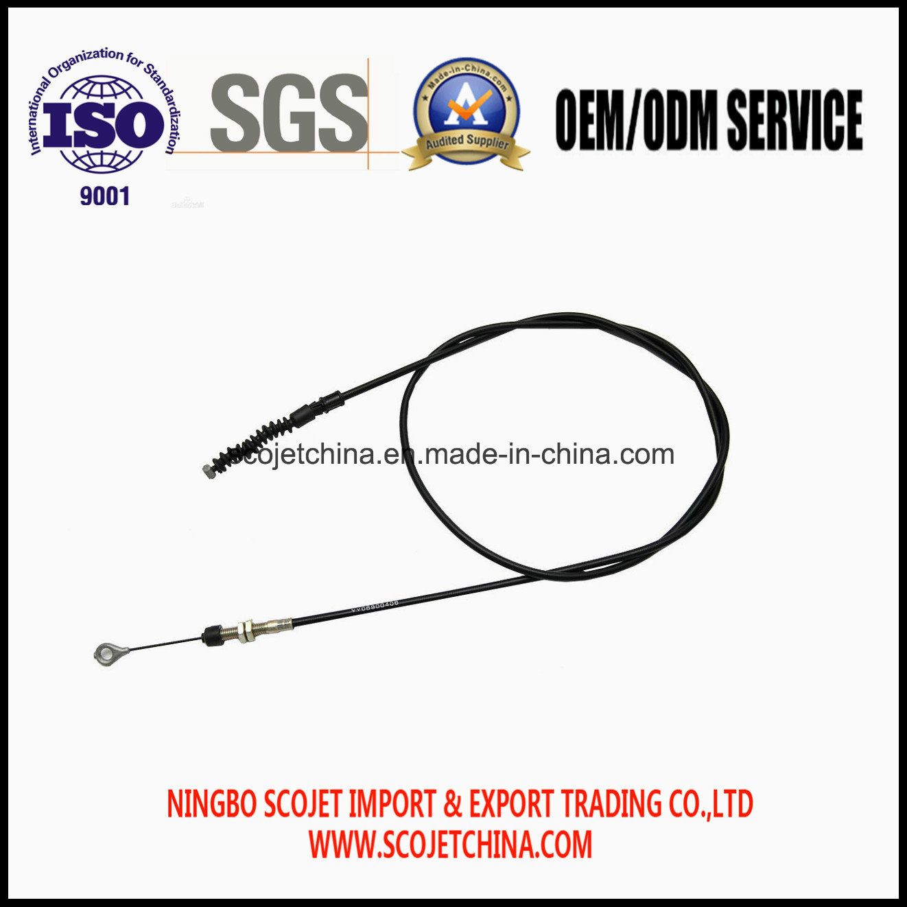 Customized Control Cable 406 with Eyelet
